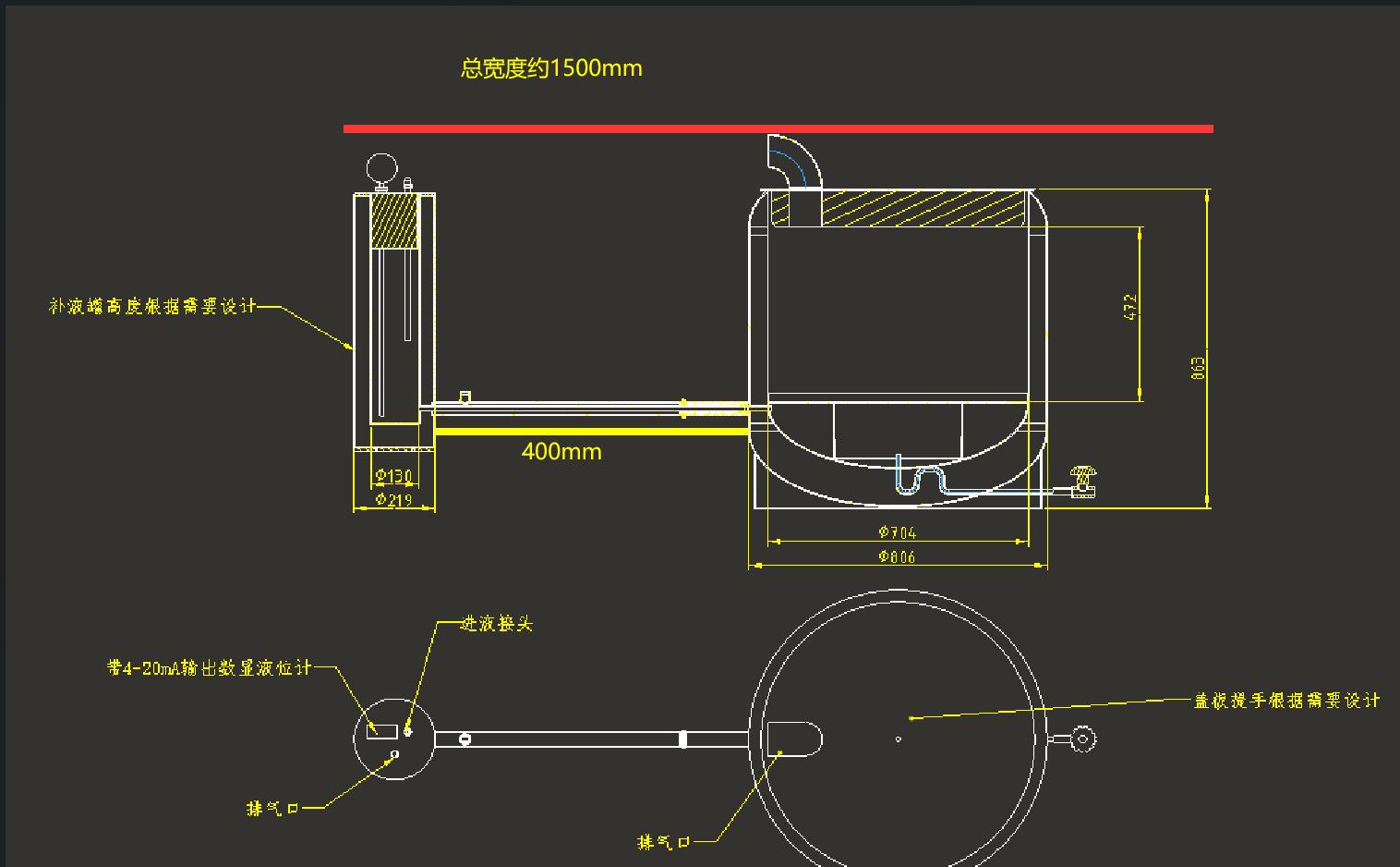 液氮補液設備平面圖